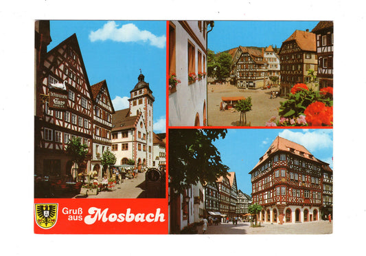 Ansichtskarte Mosbach / Neckar / Odenwaldkreis