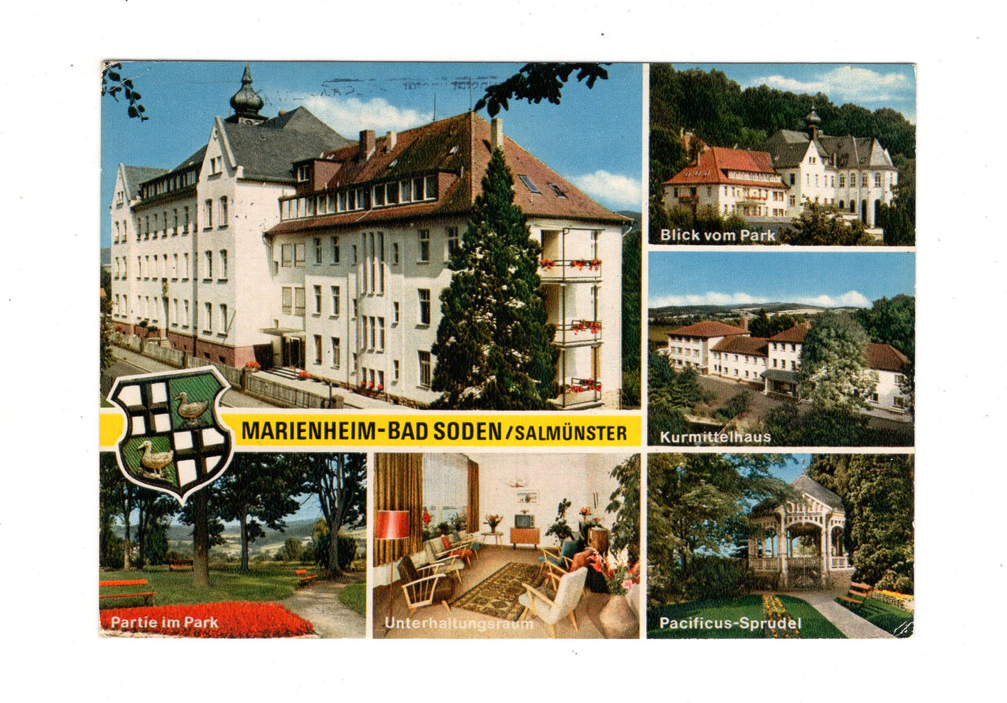 Ansichtskarte Bad Soden-Salmünster / Kurheim Marienheim