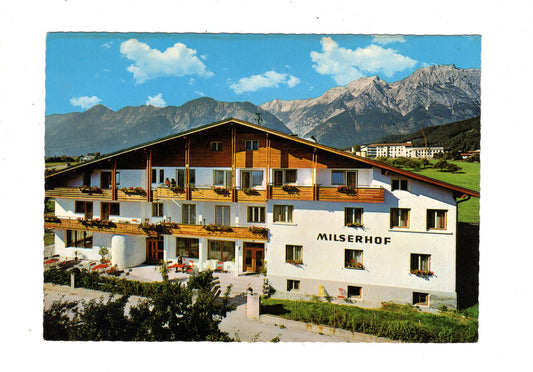 Ansichtskarte Gasthof-Pension Milserhof / Mils bei Solbad Hall / Tirol / Österreich