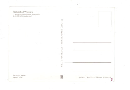 Ansichtskarte Ostseebad Wustrow / FDGB-Urlauberdorf +++ / L1-69