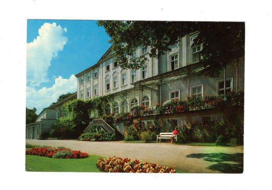 Ansichtskarte Bad Salzschlirf / Haus im Kurpark