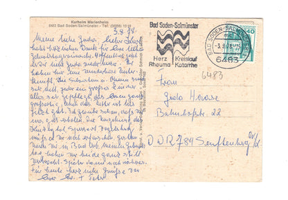 Ansichtskarte Bad Soden-Salmünster / Kurheim Marienheim