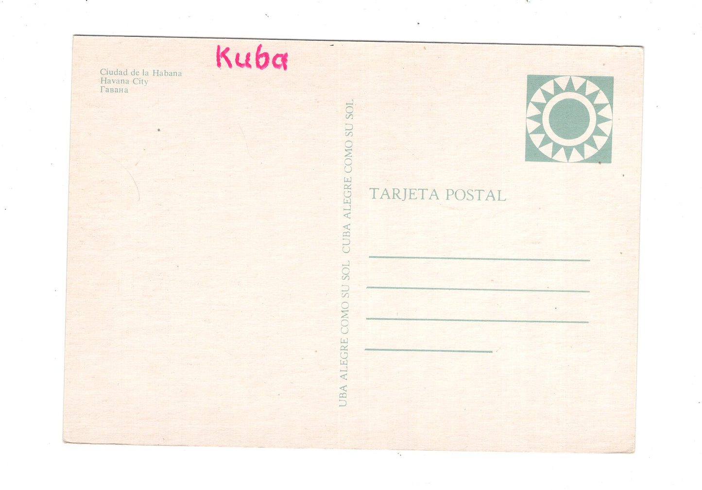 Ansichtskarte Havanna City / Kuba