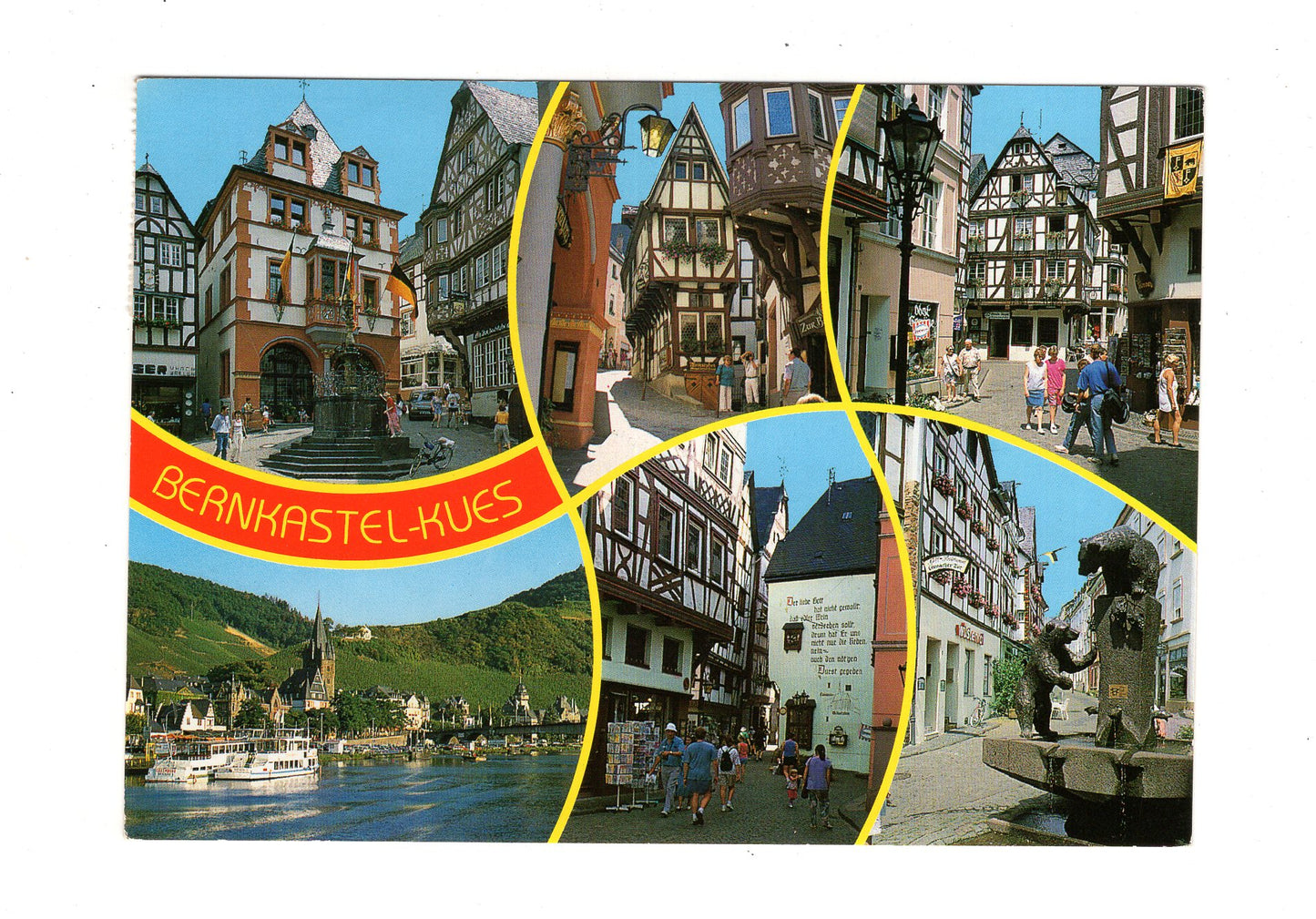 Ansichtskarte Bernkastel-Kues an der Mosel