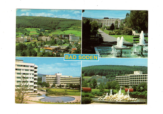 Ansichtskarte Bad Soden-Salmünster / Kurviertel
