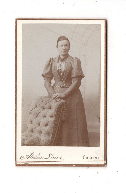 Fotografie Feine Dame - Koblenz 1890er