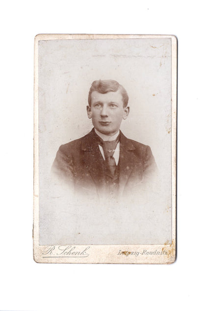 Fotografie Herrenportrait - Leipzig-Reudnitz 1890er