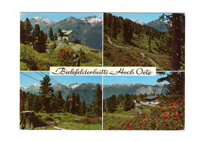 Ansichtskarte Bielefelder Hütte - Hoch Oetz / Österreich
