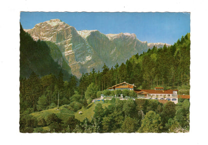 Ansichtskarte Bad Reichenhall / Berghotel Zum Schroffen