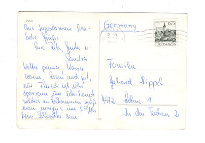 Ansichtskarte Pula / Kroatien / N1-51