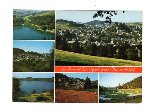 Ansichtskarte Daun / Eifel / mit Gemündener Maar +++  / I1-57