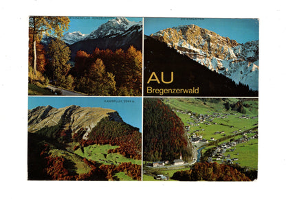 Ansichtskarte Au / Bregenzerwald / Österreich