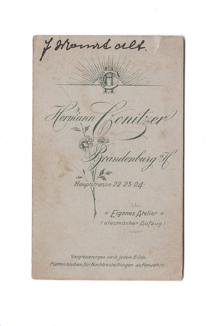 Fotografie Schönes Kinderbild / Baby - Brandenburg 1890er