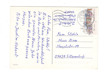 Ansichtskarte Feiertage / Frohe Weihnachten / K1-64