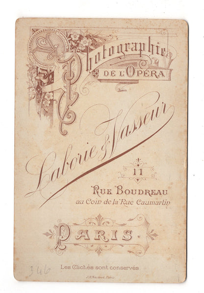 Fotografie Feiner Junge - Paris 1890er / CAB U-27