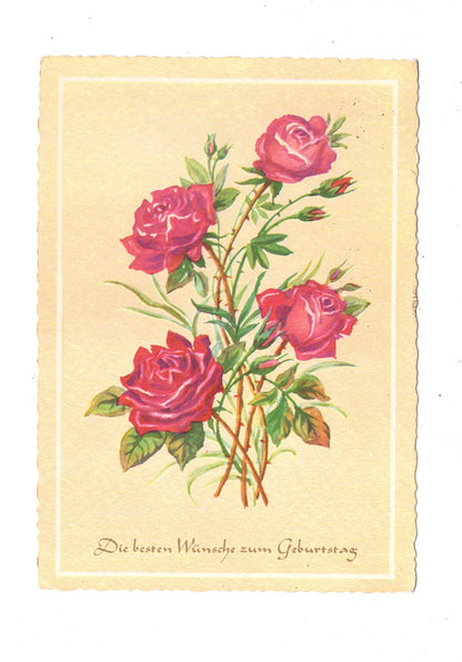 Ansichtskarte Glückwünsche / Glückwunsch zum Geburtstag / L1-60