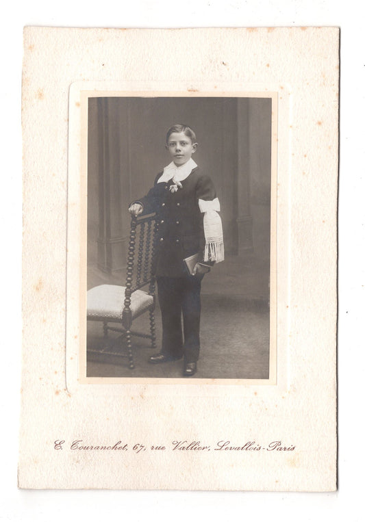 Fotografie Feiner Junge - Levallois-Paris 1910er / CAB U-27