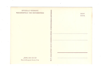 Ansichtskarte Passionsspiele Oberammergau 1960 / Herr, bin ich es