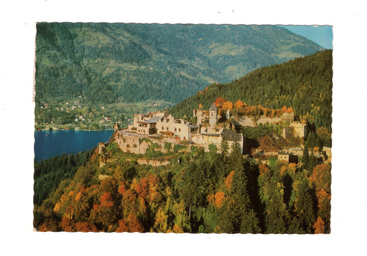 Ansichtskarte Burgruine Landskron / Ossiacher See / Kärnten / Österreich