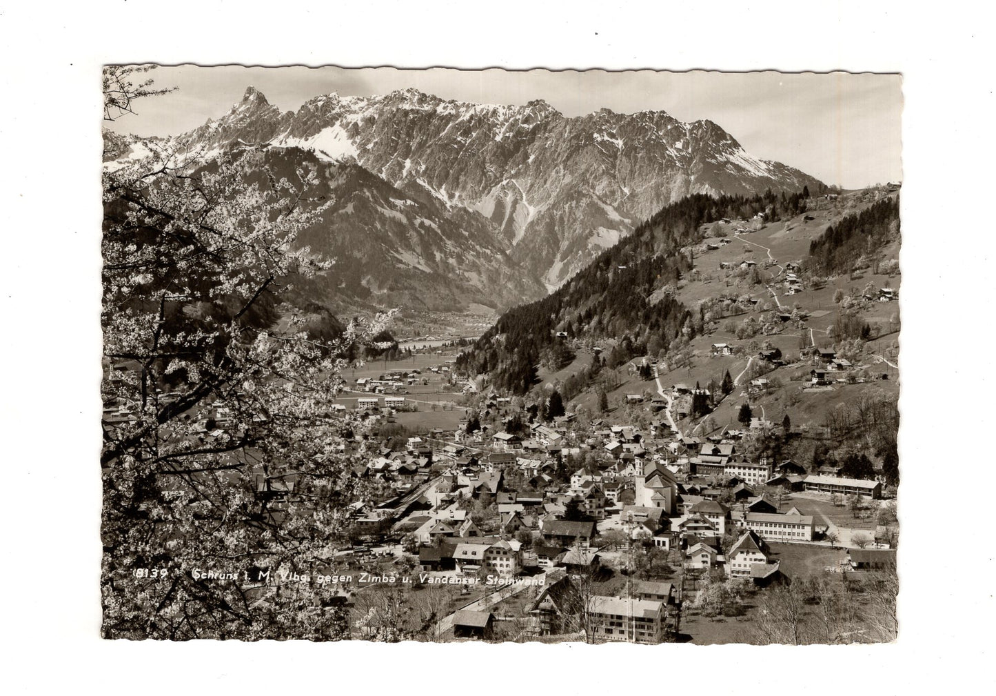 Ansichtskarte Schruns im Montafon / Vorarlberg / Österreich