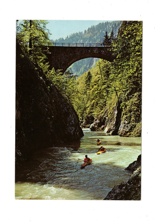 Ansichtskarte Bregenzer-Ache / Bregenzerwald / Österreich