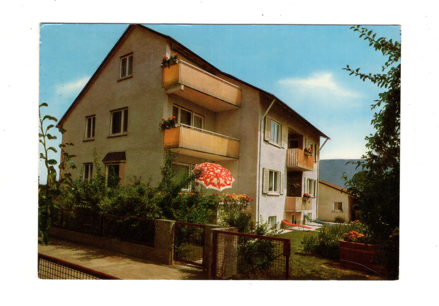Ansichtskarte Bad Ditzenbach / Haus Moser