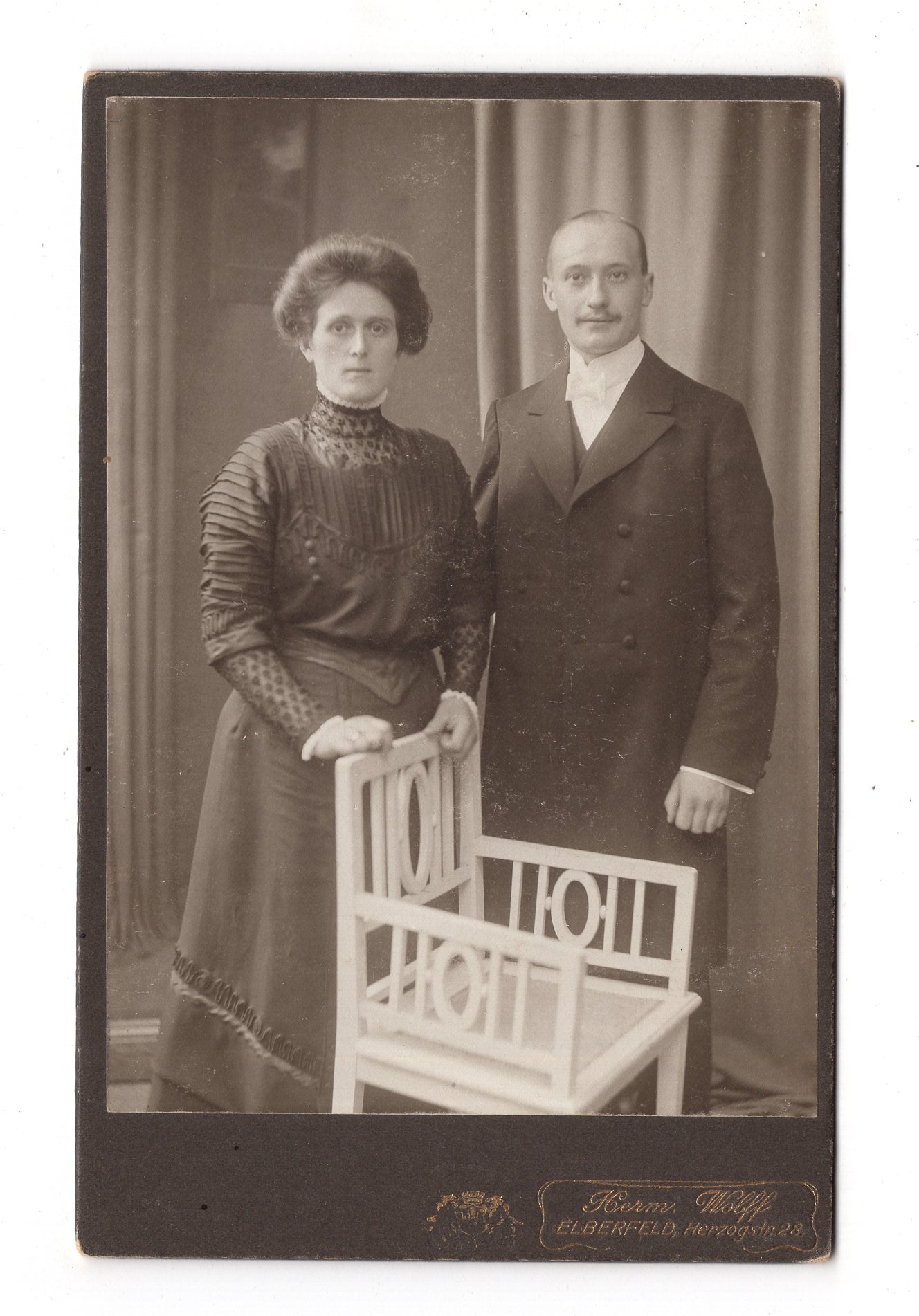 Fotografie Feines Paar - Elberfeld 1900er