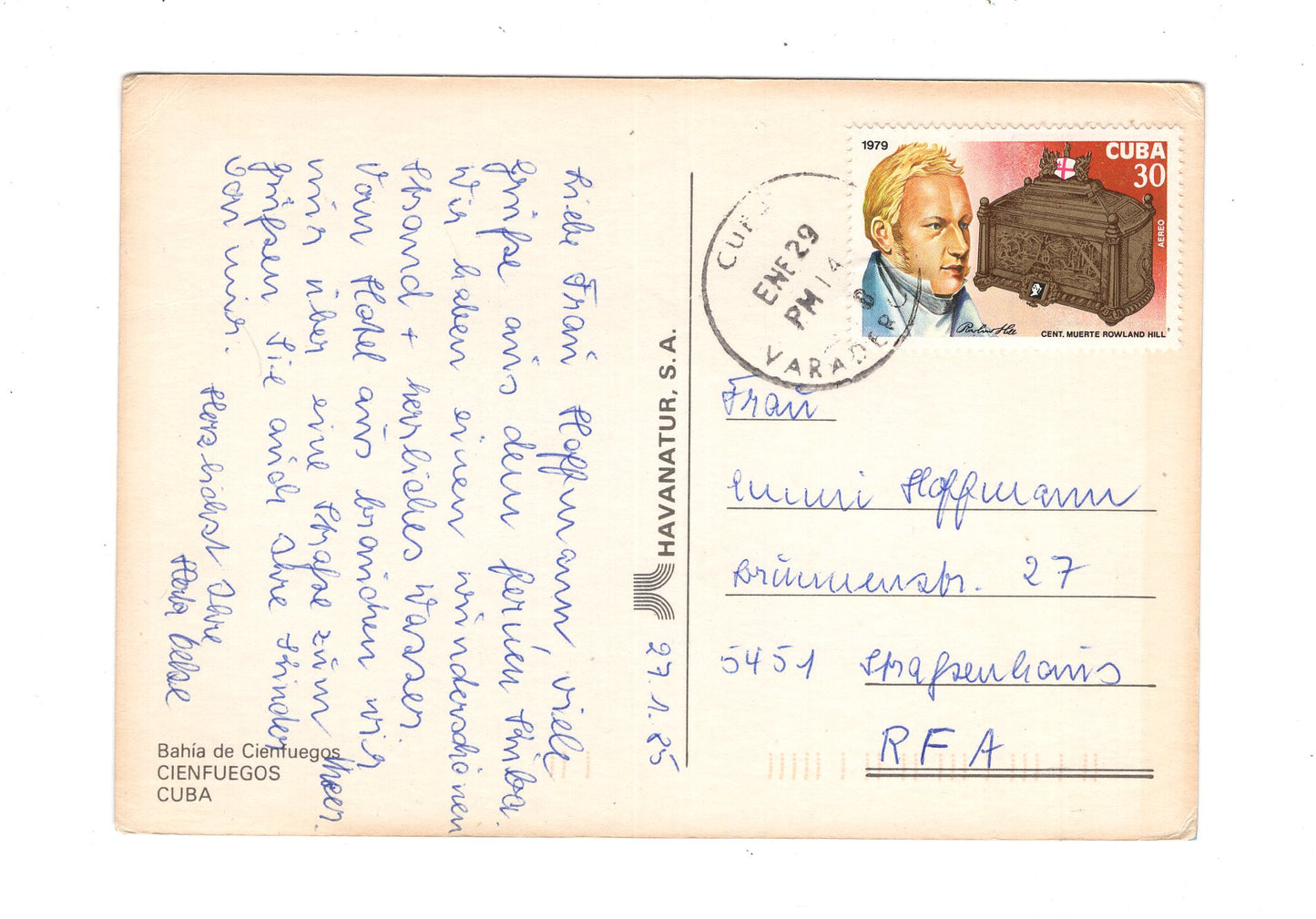 Ansichtskarte Bahia de Cienfuegos / Kuba