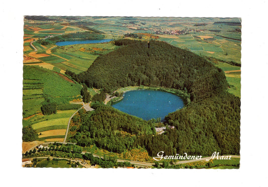 Ansichtskarte Gemündener Maar bei Daun in der Eifel  / I1-57