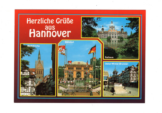 Ansichtskarte Herzliche Grüße aus Hannover / G1-62