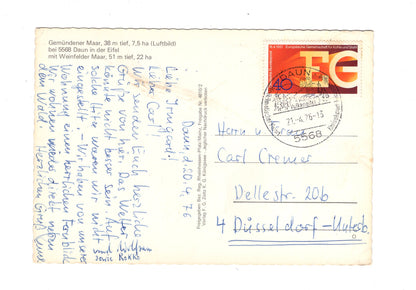 Ansichtskarte Gemündener Maar bei Daun in der Eifel  / I1-57