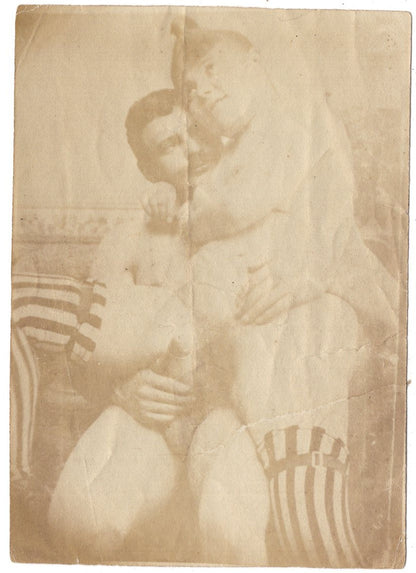 Fotografie Historisches Aktfoto / Erotik / Sex / I1-56