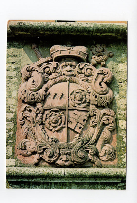 Ansichtskarte Würzburg / Wappen des Fürstbischofs Guttenberg