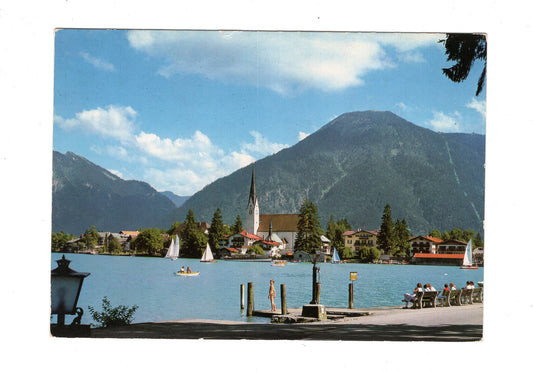 Ansichtskarte Rottach-Egern mit Wallberg und Bodenschneid
