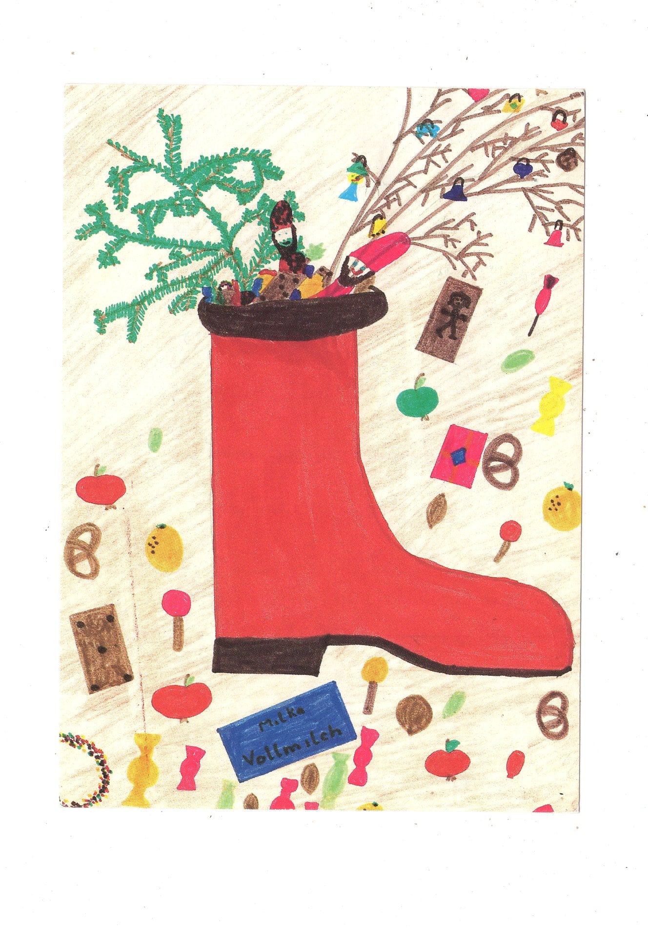 Ansichtskarte Feiertage / Frohe Weihnachten / K1-64