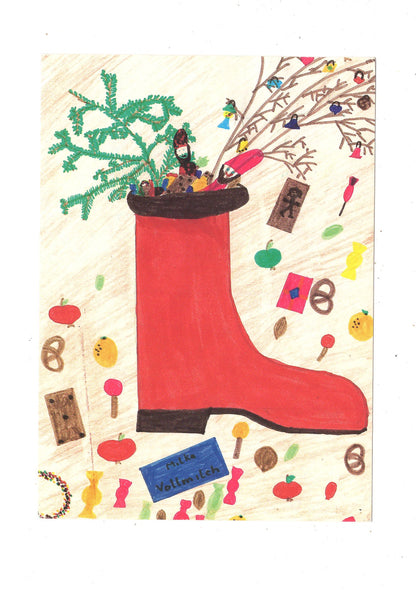 Ansichtskarte Feiertage / Frohe Weihnachten / K1-64