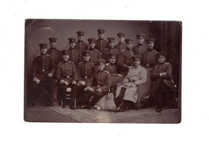 Ansichtskarte Gruppenbild Soldaten - Celle 1912