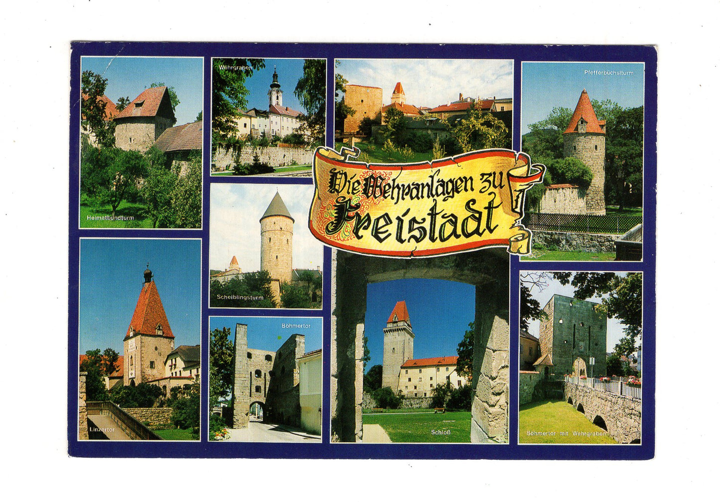 Ansichtskarte Freistadt im Mühlviertel / Oberösterreich / Österreich