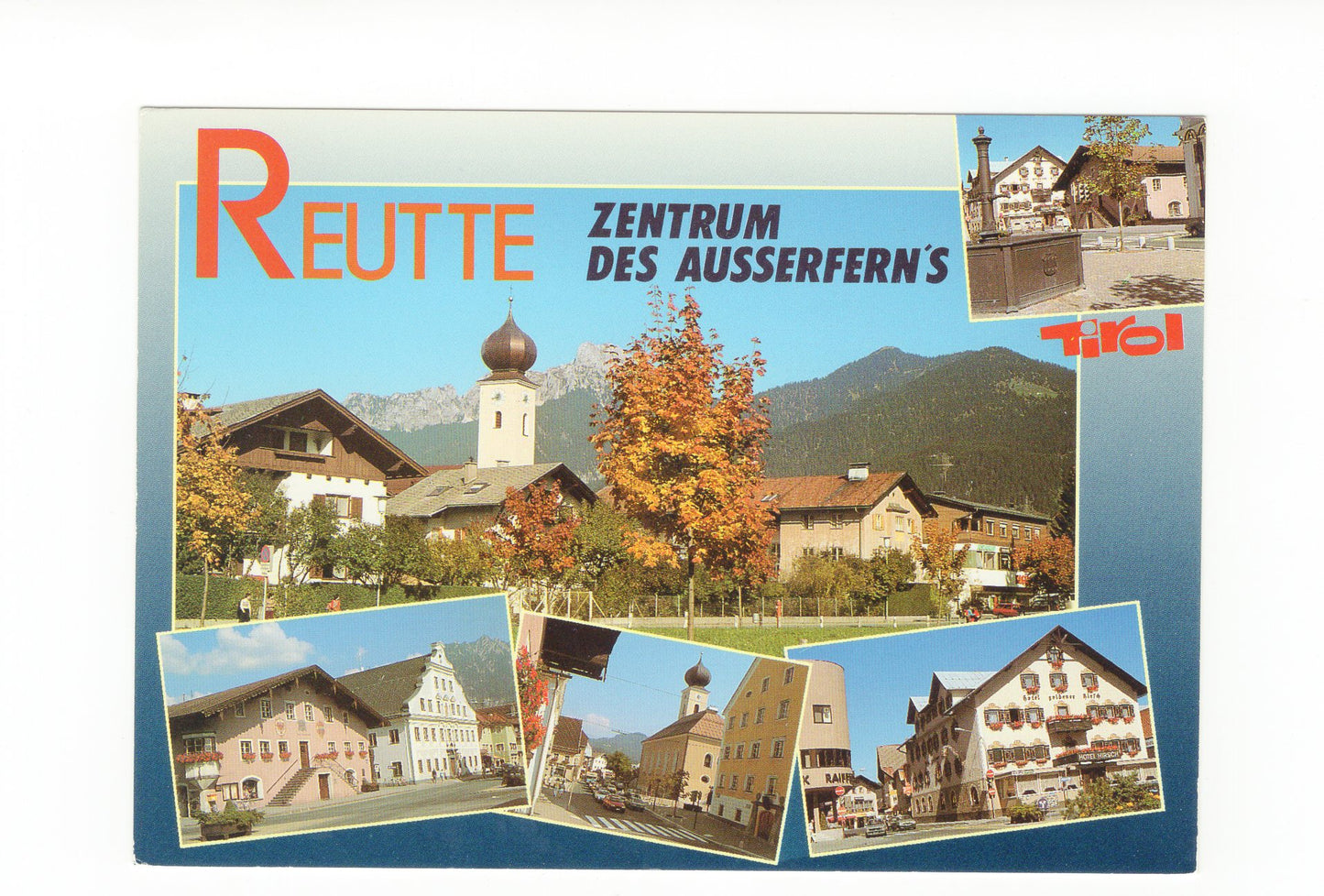 Ansichtskarte Reutte / Tirol / Österreich