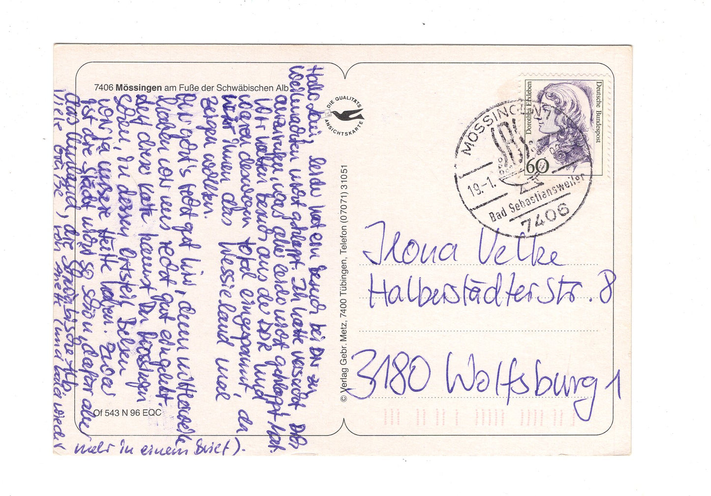 Ansichtskarte Mössingen und seine Stadtteile / H1-58