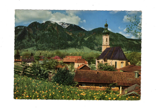 Ansichtskarte Lenggries / Bayerische Alpen