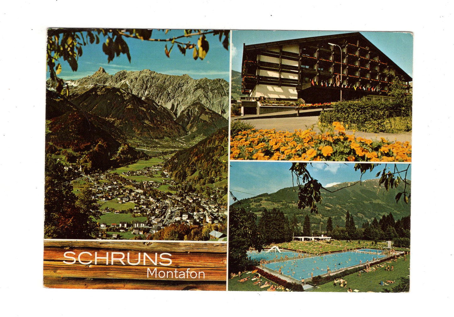 Ansichtskarte Schruns im Montafon / Vorarlberg / Österreich