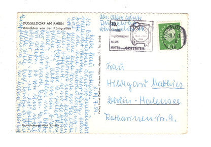 Ansichtskarte Düsseldorf am Rhein / Ansichten von der Königsallee / J1-53