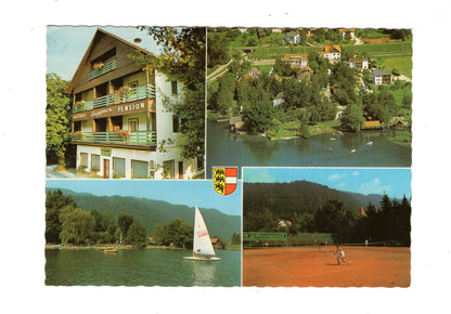 Ansichtskarte Gasthof-Pension Laggner / Steindorf am Ossiacher See / Kärnten / Österreich