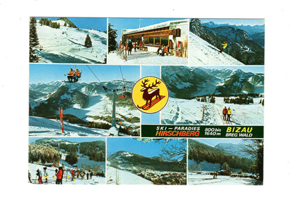 Ansichtskarte Bizau / Skiparadies Hirschberg / Bregenzerwald / Österreich