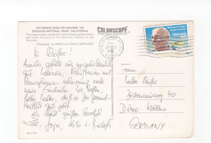 Ansichtskarte Sequoia National Park / Kalifornien / USA