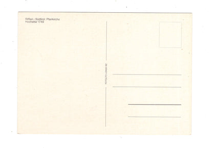 Ansichtskarte Riffian / Pfarrkirche / Südtirol / Italien