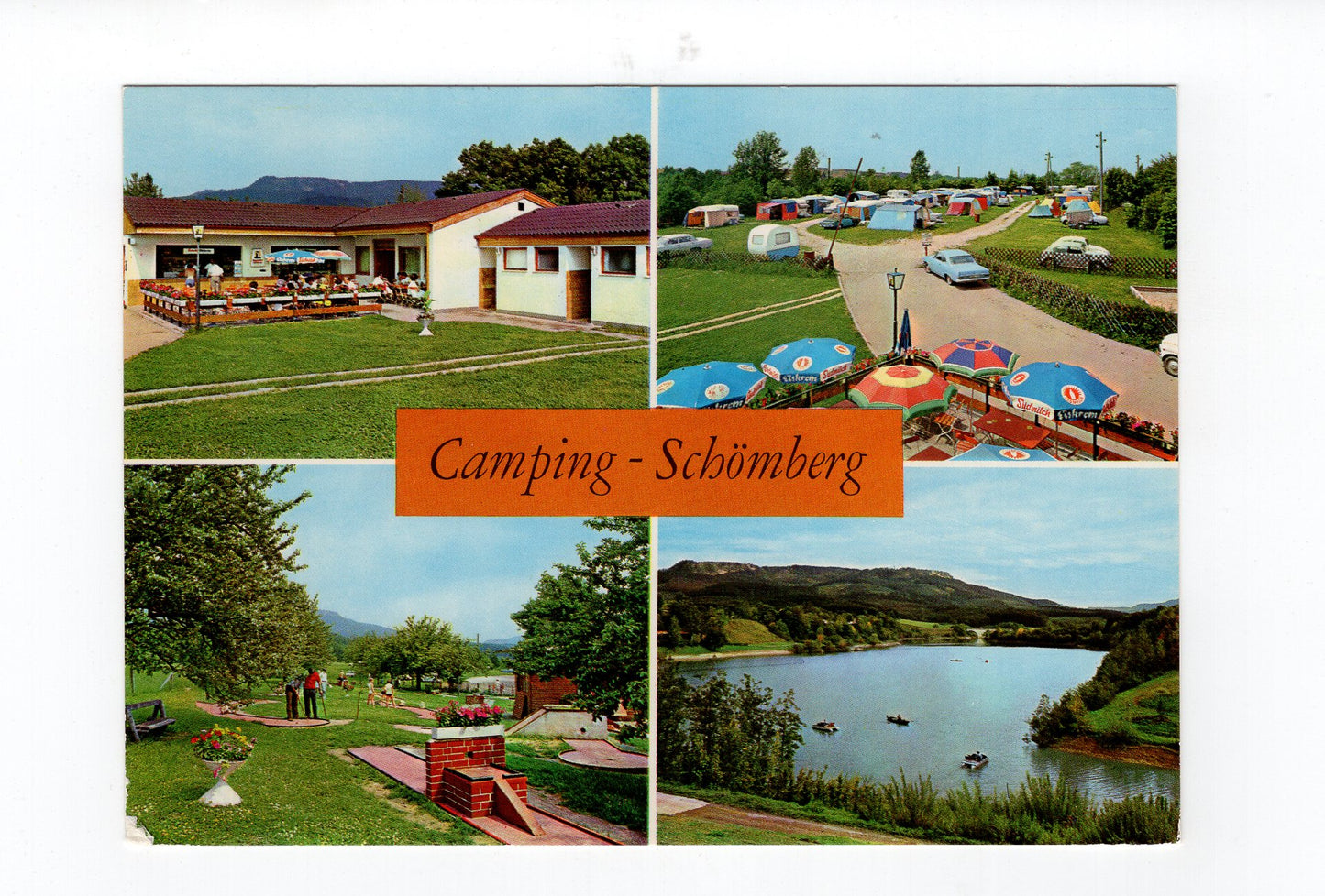 Ansichtskarte Camping - Schömberg / Schwäbische Alb