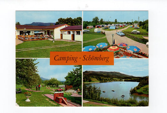Ansichtskarte Camping - Schömberg / Schwäbische Alb