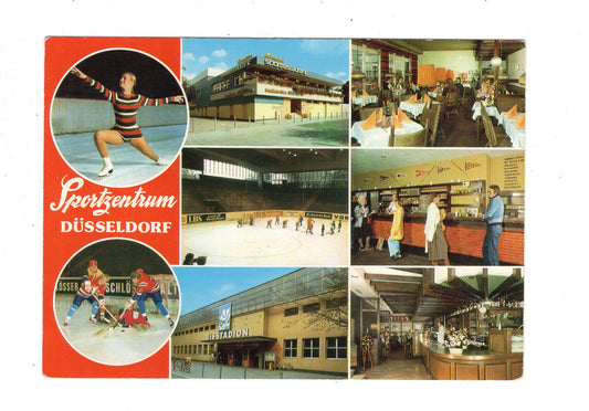 Ansichtskarte Sportzentrum Düsseldorf / Restaurationsbetriebe Kreutzer / J1-53